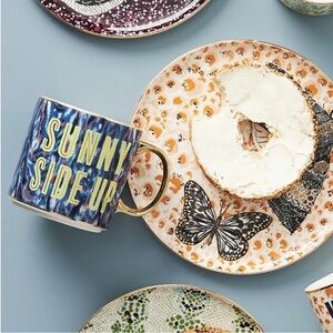 Anthropologie "Sunny Side Up" Gisele mug